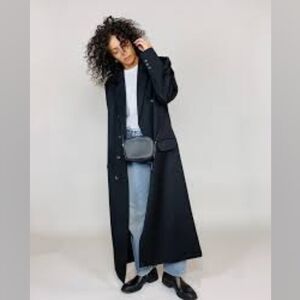 Vintage Classique Colllections black maxi coat